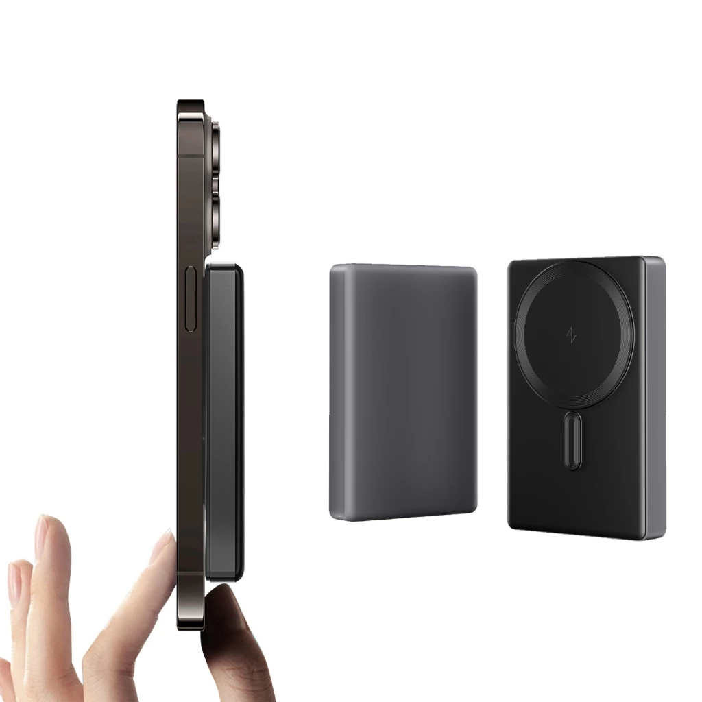 Carregador Portátil por Indução Power Bank 10.000mAh Basike Ba POW115 - 20W, Magsafe