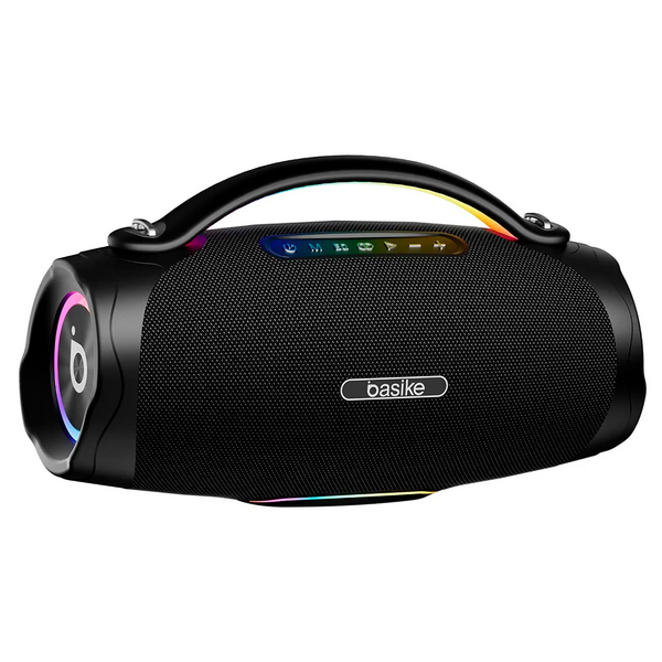 Caixa de Som Bluetooth Portátil Basike Ba RAD 180 - 200W, RGB, TWS, IPX6