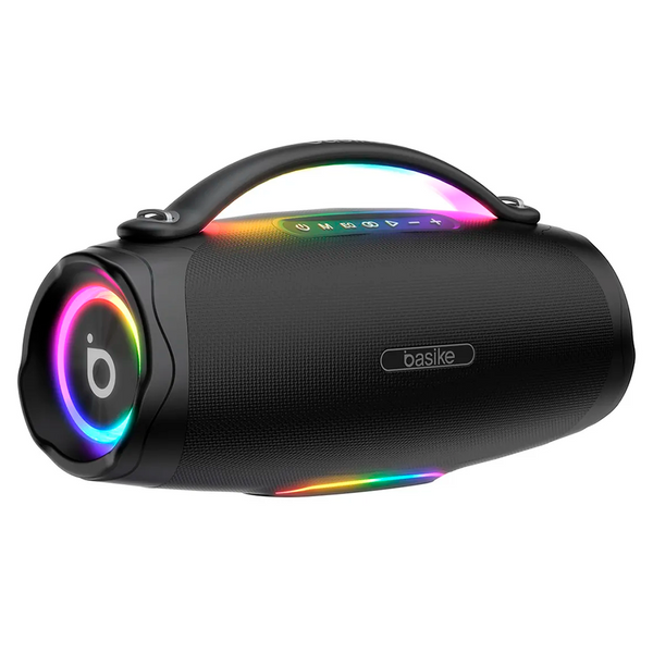 Caixa de Som Bluetooth Portátil Basike Ba RAD 179 - 100W, RGB, TWS, IPX6