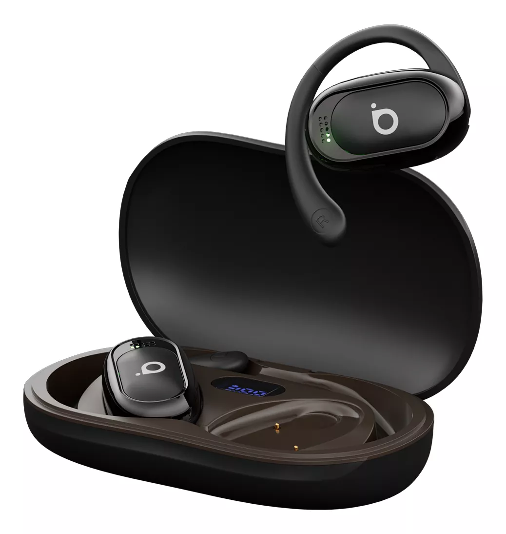 Fone de Ouvido Esportivo Open-Ear com Gancho Ba FON 153 - Bluetooth 5.4, Hi-Fi