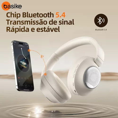 Fone de Ouvido Headphone Ba FON 170 - Bluetooth, Rádio FM, Cartão SD, Redução de Ruído