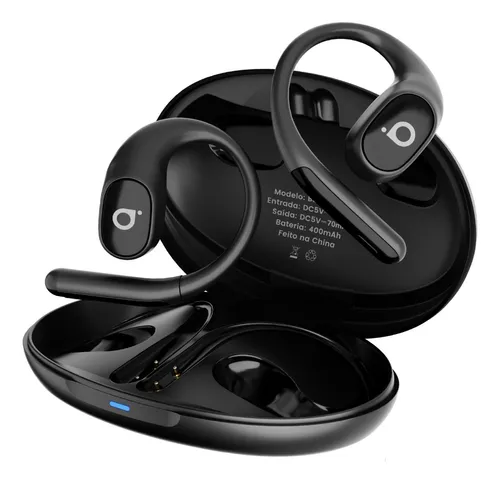 Fone de Ouvido Esportivo Open-Ear com Gancho Ba FON 150 - Bluetooth 5.4, Hi-Fi