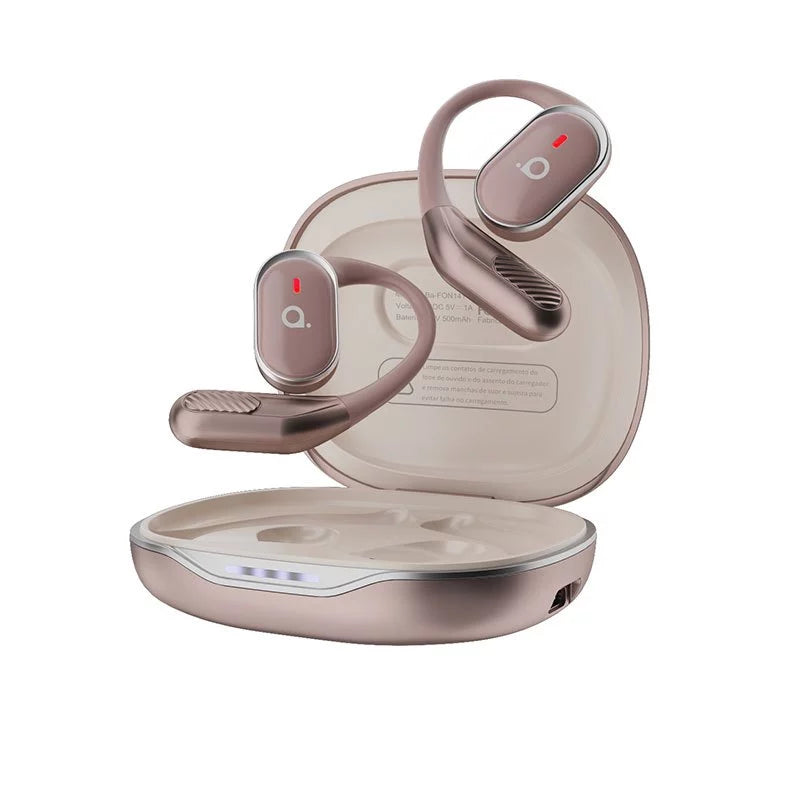 Fone de Ouvido Esportivo Open-Ear com Gancho Ba FON 141 - Bluetooth 5.4, Hi-Fi, IPX5