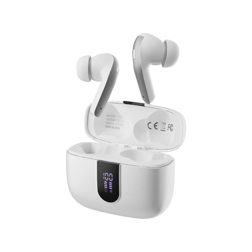 Fone de Ouvido Intra-Auricular Ba FON 143 - Bluetooth 5.4, Hi-Fi, IPX5