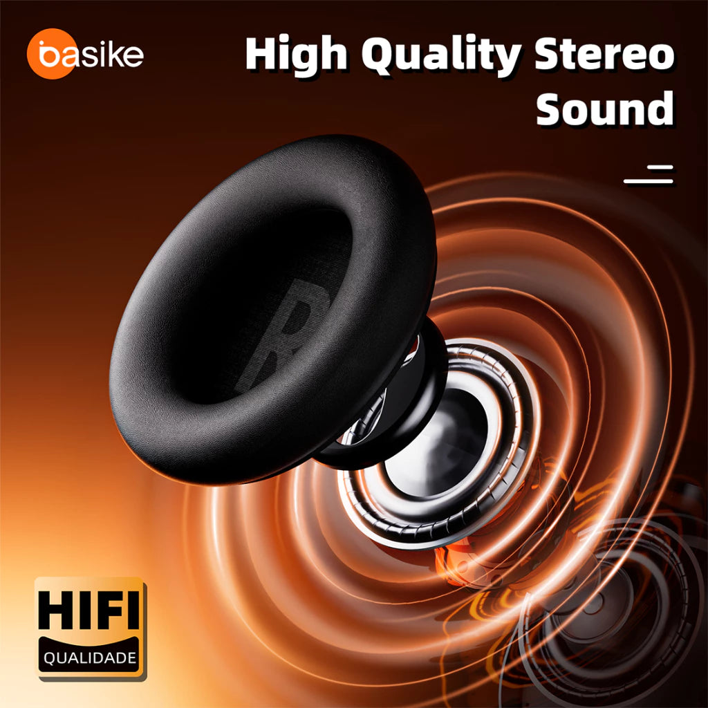 Fone de Ouvido Headphone Ba FON 194 - Bluetooth 5.4, Hi-Fi, Redução de Ruído