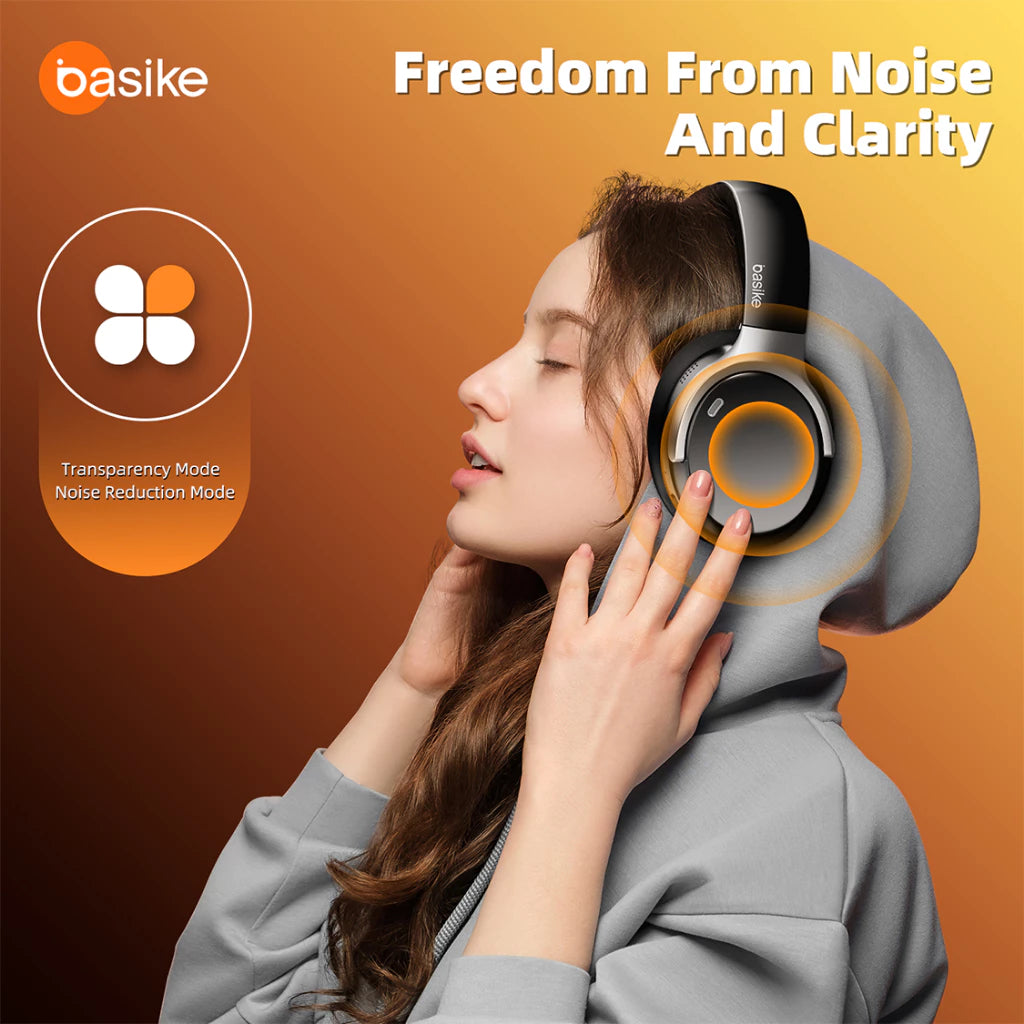 Fone de Ouvido Headphone Ba FON 194 - Bluetooth 5.4, Hi-Fi, Redução de Ruído