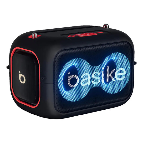 Caixa de Som Bluetooth Portátil Basike Ba RAD 044 - 50W, RGB, Hi-Fi, TWS, IPX5