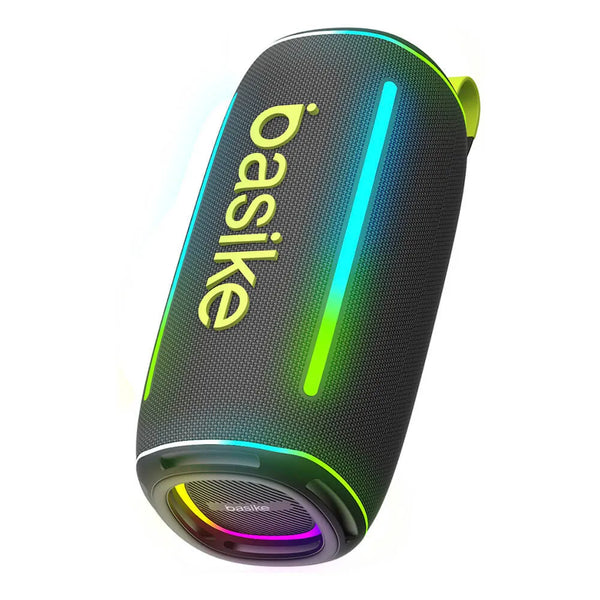Caixa de Som Bluetooth Portátil Basike Ba RAD 017 - 30W, RGB, TWS, IPX6