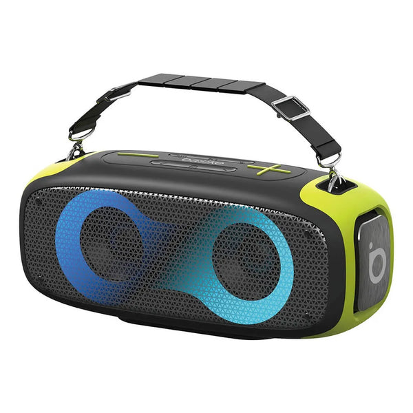 Caixa de Som Bluetooth Portátil Basike Ba RAD 019 - 50W, RGB, TWS, IPX5