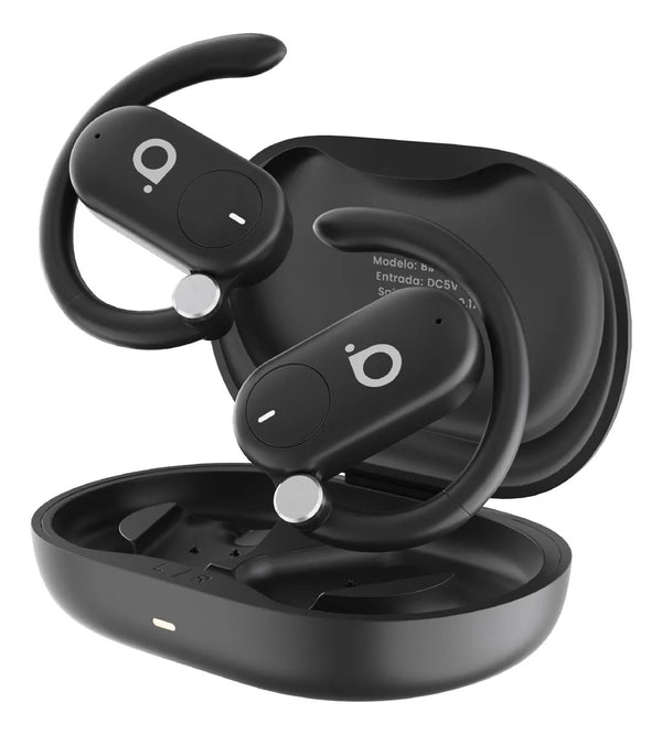 Fone de Ouvido Esportivo Open-Ear com Gancho Ba FON 158 - Bluetooth 5.4, Hi-Fi, IPX5