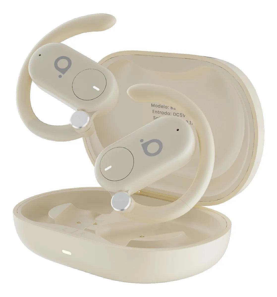 Fone de Ouvido Esportivo Open-Ear com Gancho Ba FON 158 - Bluetooth 5.4, Hi-Fi, IPX5