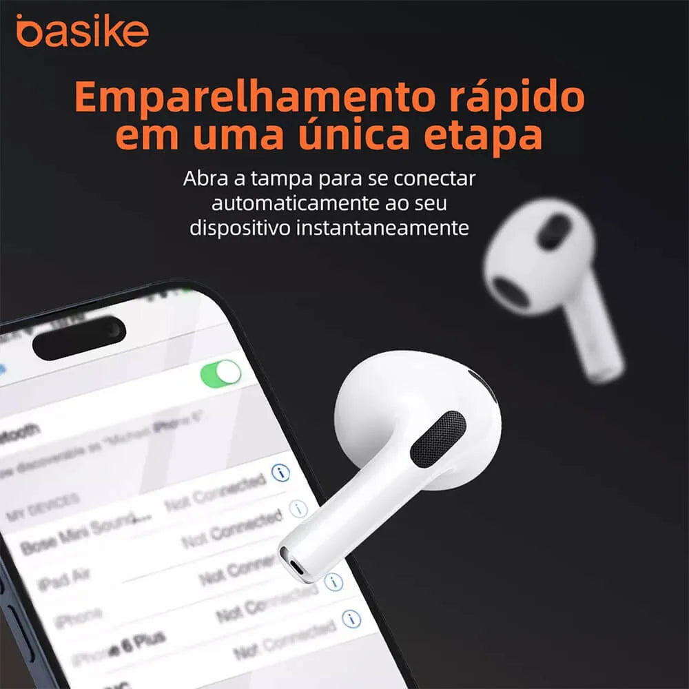 Fone de Ouvido Auricular Ba FON 9856 - Bluetooth 5.4