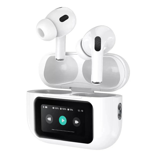 Fone de Ouvido Intra-Auricular Ba FON 6696 - Bluetooth 5.4, Tela LCD, Redução de Ruído
