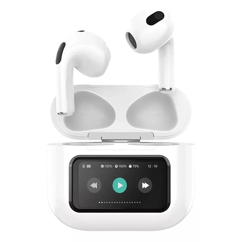 Fone de Ouvido Auricular Ba FON 6697 - Bluetooth 5.4, Tela LCD