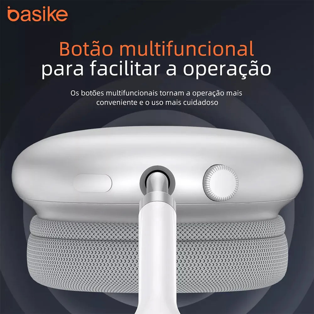 Fone de Ouvido Headphone Ba FON 8778 - Bluetooth, Redução de Ruído