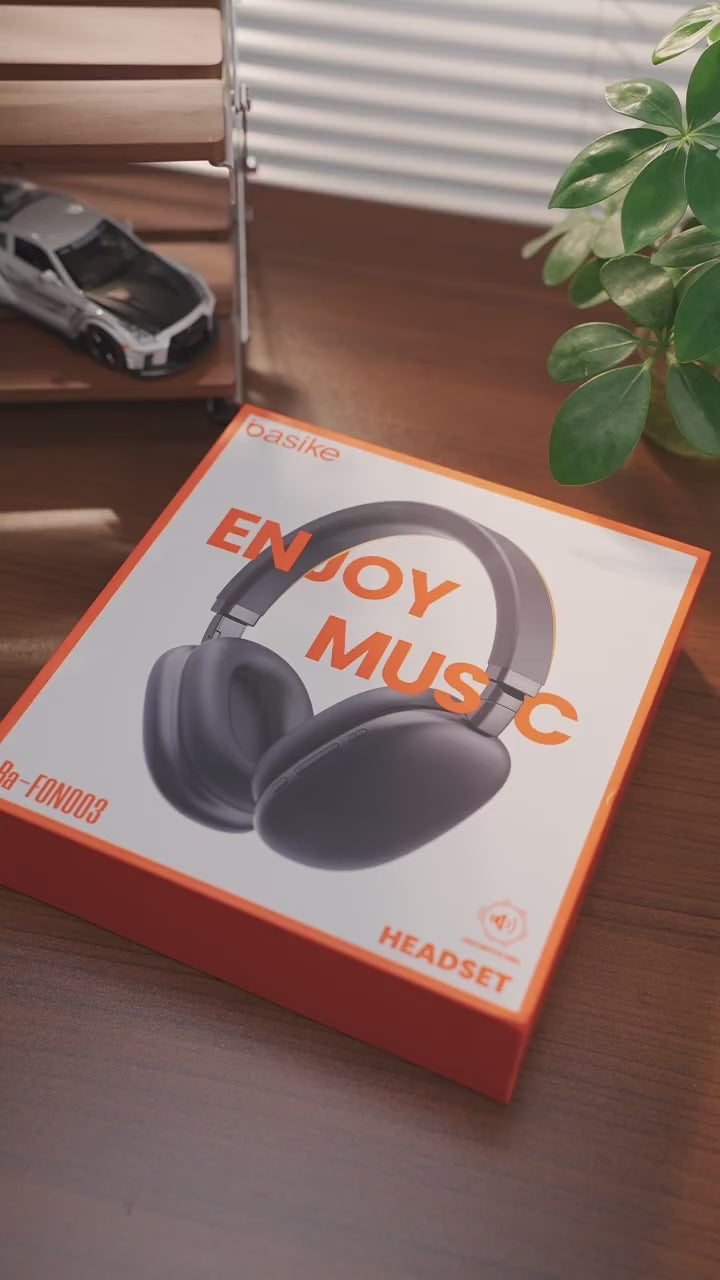 Fone de Ouvido Headphone Ba FON 003 - Bluetooth 5.4, Redução de Ruído